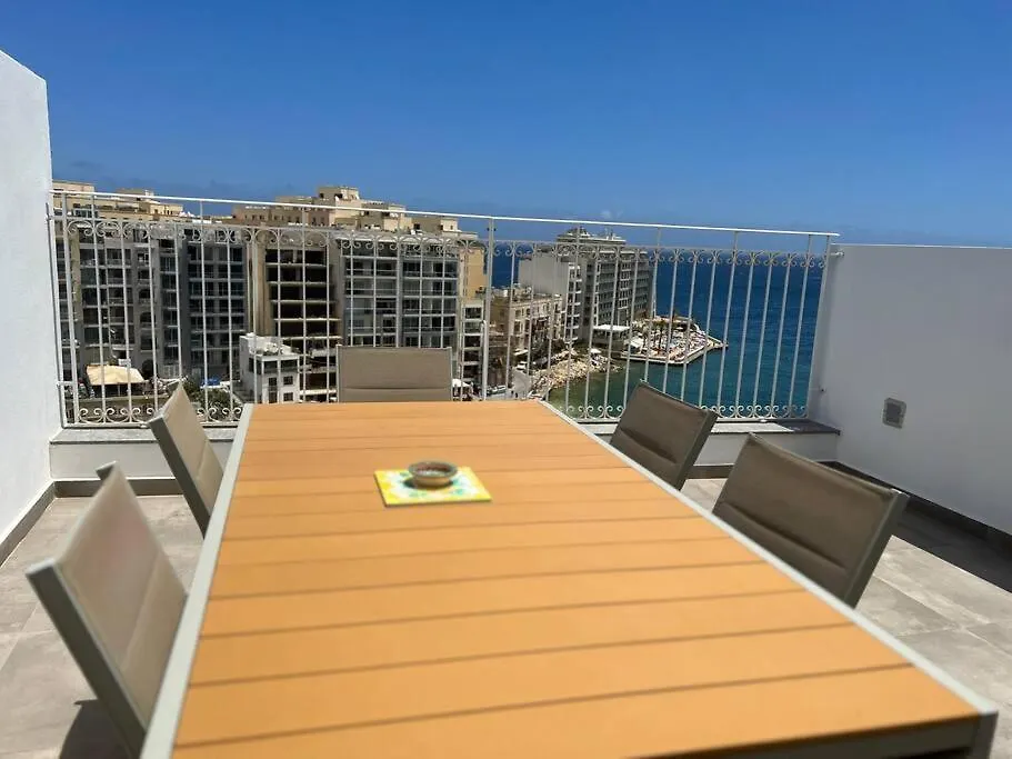Seafront Duplex Penthouse Apartment Saint Julian's 0*,  Malta